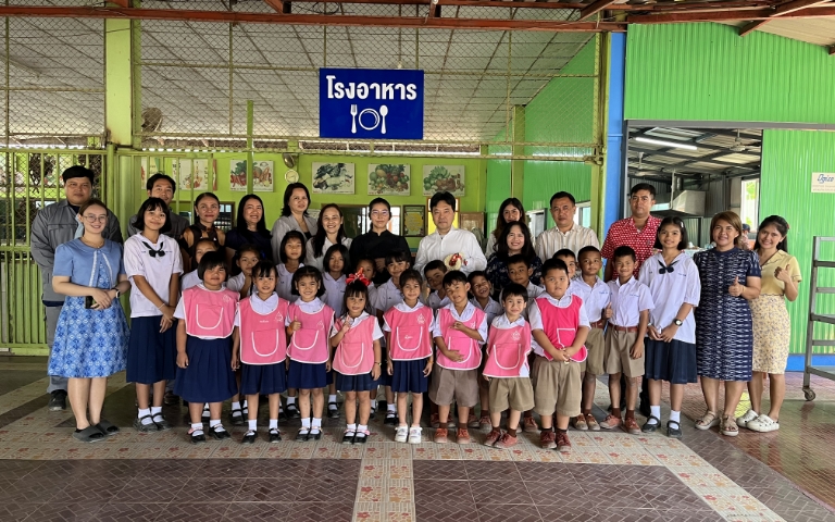 WAT TALAD(UDOMVITTAYA)SCHOOLの子どもたち